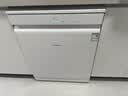 西门子（SIEMENS）黑魔镜Aura6.0白色洗碗机 独嵌两用 150L以上大容积 双核热烘 AI净洗 新一级水效SJ23VW88MC 实拍图