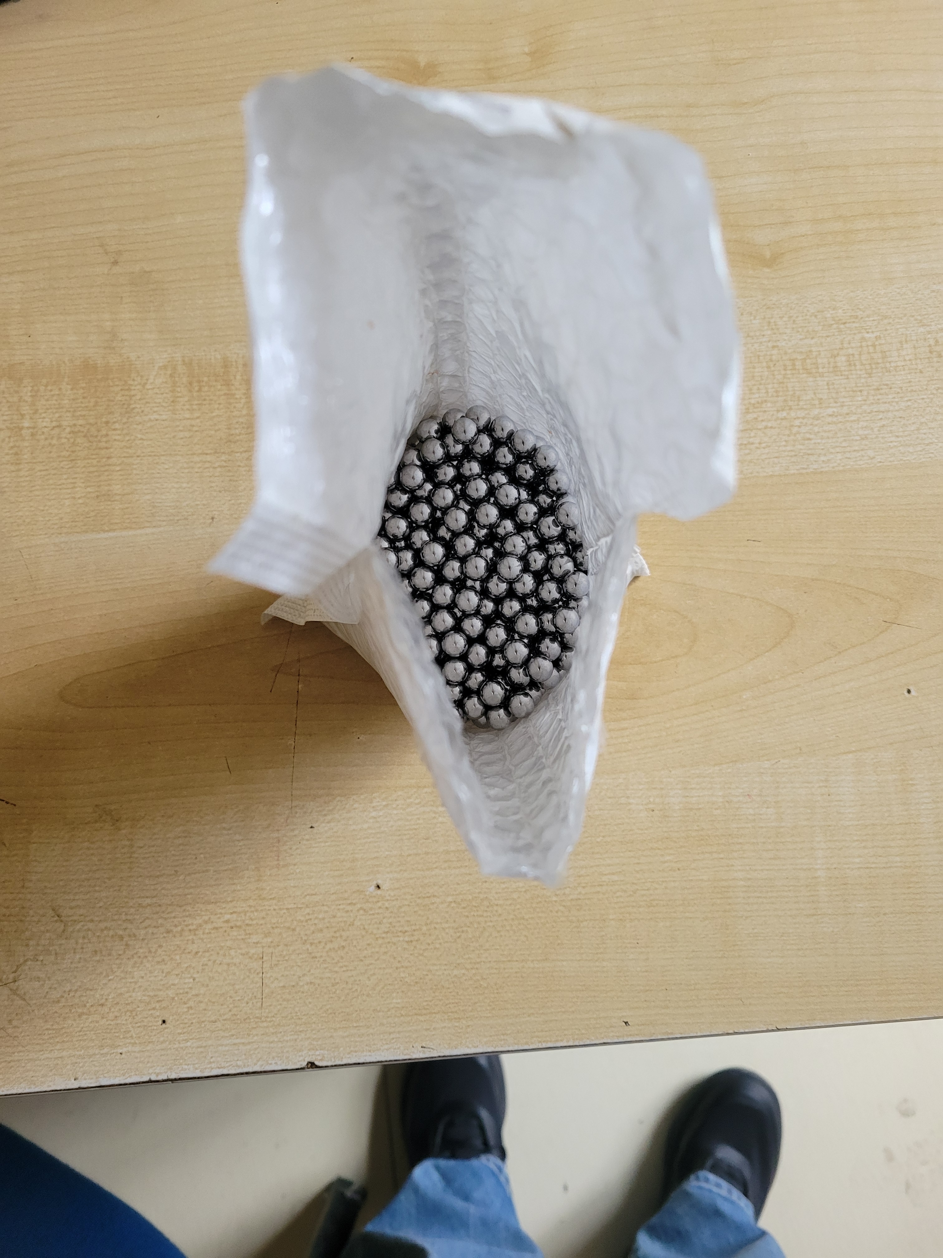 四万公里弹弓实心钢珠8mm钢球8毫米珠子弹户外弹弓滚珠刚珠 500粒 实拍图