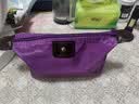 骑行便携收纳包化妆包旅行用品水饺包婴儿推车收纳袋大容量防水 紫色一个装 实拍图