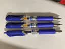 晨光（M&G）按动中性笔K35/0.5mm蓝色中性笔经典考试按动子弹头刷题笔碳素签字笔蓝笔水笔签字笔 3支 实拍图