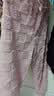 浪莎睡衣女秋冬季加厚珊瑚绒家居服两件套可外穿拉链立领女士暖绒套装 实拍图