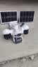 镭威视4g太阳能摄像头终身免流量AI室外免插电无电无网手机远程户外监控器家用360度无死角高清全景夜视 实拍图