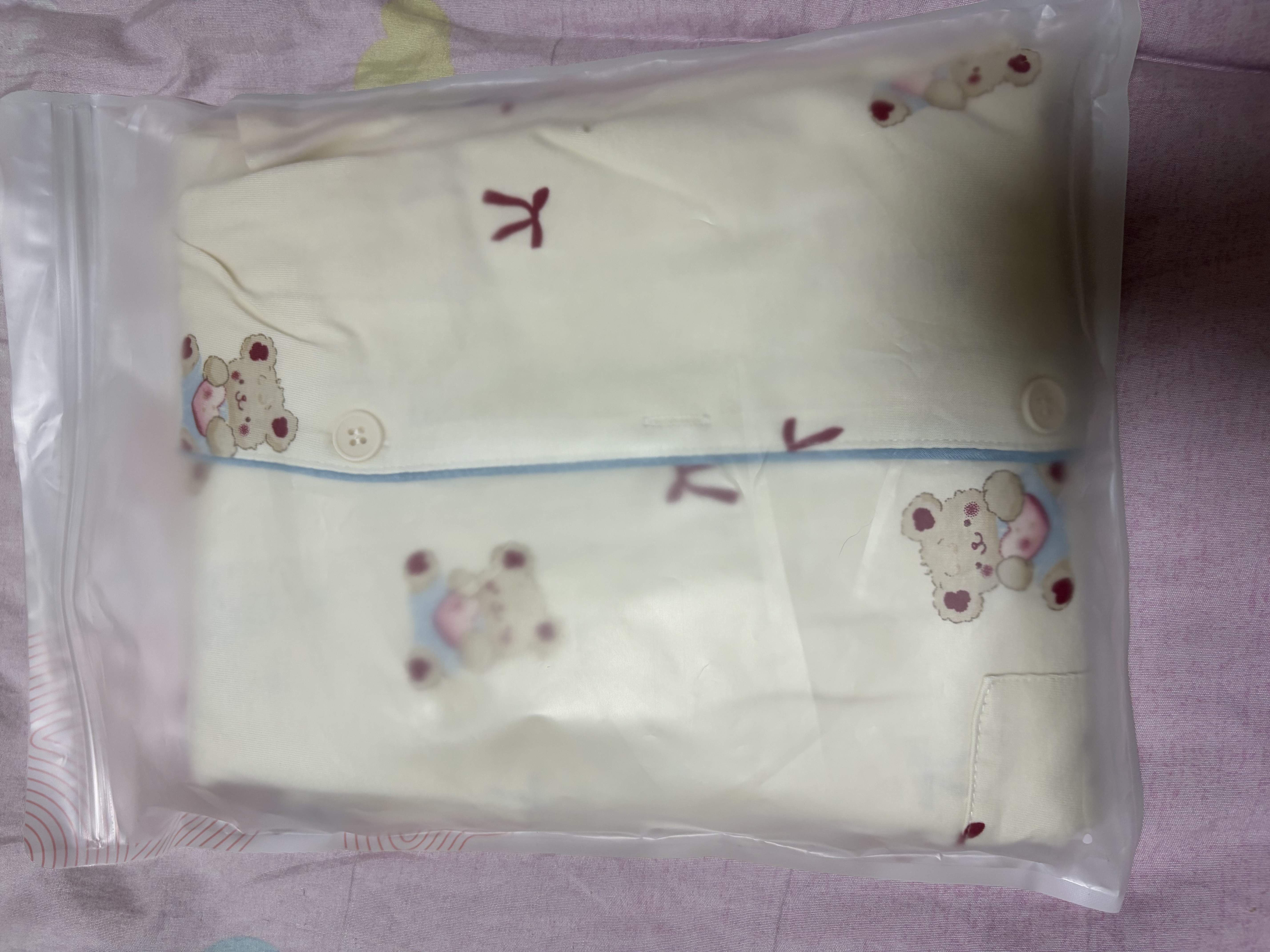 都市丽人【婴儿棉防螨抑菌】100%纯棉女士睡衣女长袖长裤家居服可外穿L 实拍图