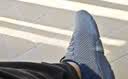 斯凯奇（Skechers）运动鞋男鞋轻便软底跑步鞋舒适透气一脚蹬健步鞋百搭休闲鞋 实拍图
