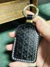 猛速适用马自达cx5钥匙套昂克赛拉20-26款ez6车cx50阿特兹cx30扣cx4壳 A款雅黑色【轻奢手工真皮全包+可定制真皮挂饰】 实拍图