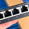 普联（TP-LINK） 8口百兆交换机 监控网络网线分线器 分流器 金属机身 TL-SF1008D 实拍图