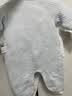 童泰婴儿衣服新生儿连体衣秋冬季夹棉保暖宝宝衣服纯棉蝴蝶哈衣婴儿服 平安小树 59cm 实拍图
