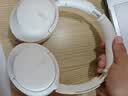 QCY H3S 头戴式-56dB主动降噪【双金标+A级降噪认证】7麦蓝牙耳机无线有线游戏低延迟超长续航 白色 实拍图