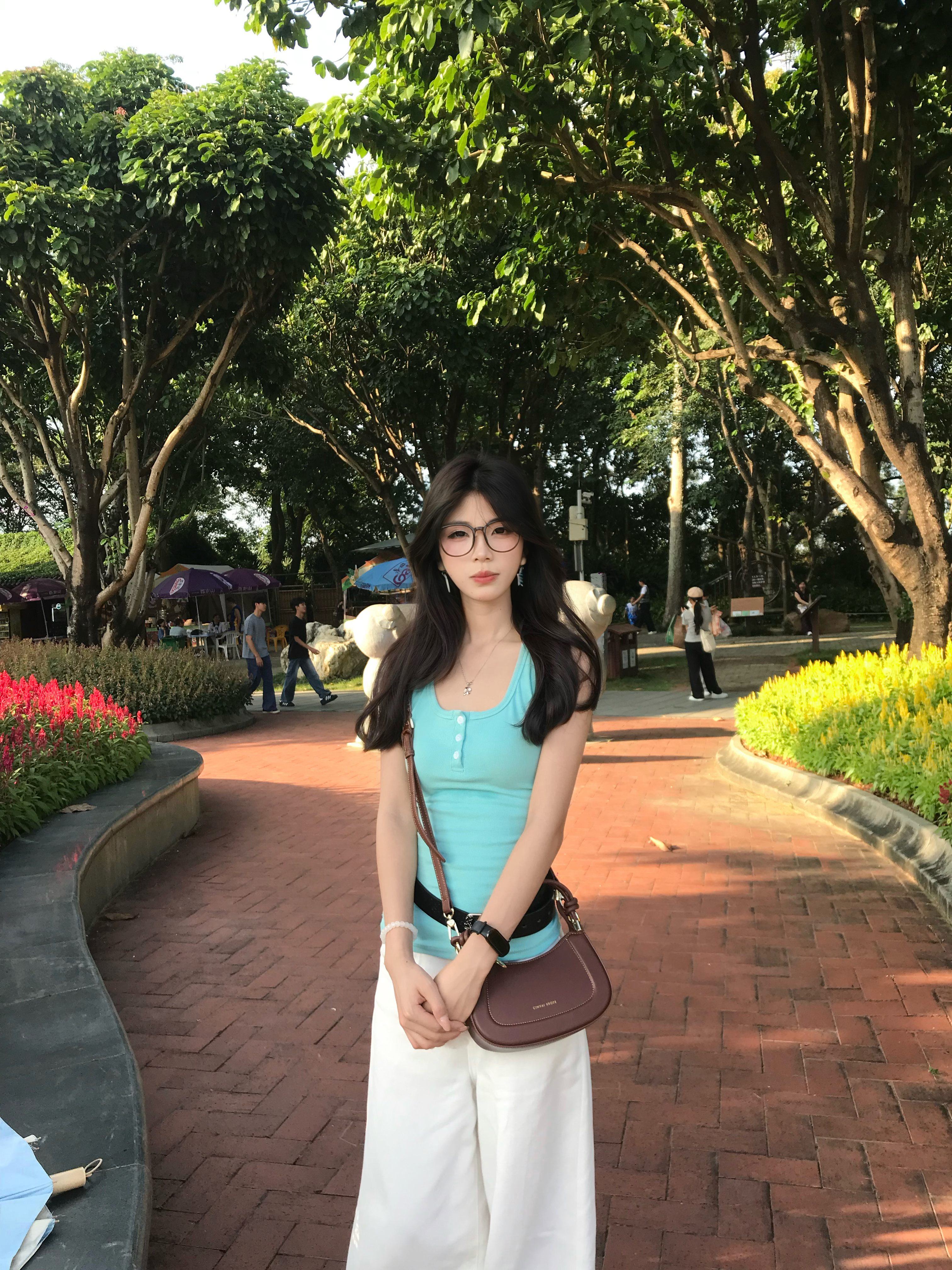 CinvaiKrose官方店小c&k手提包包女包2026新款女士斜挎包通勤单肩包生日礼物 咖啡色Coffee【赠挂饰】送女友老婆走心 实拍图