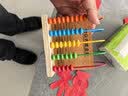 福孩儿5档计数器小学生二一年级上册数学教具加减法五行万位珠算计算架 实拍图