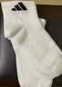阿迪达斯（adidas）中性 训练系列 SPW ANK SOCK 3P 袜子 JC9269 白 S 实拍图