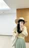 黛米安妮莎蕾丝蝴蝶结大帽檐沙滩草帽女2025年春新款海边遮阳防晒太阳帽子潮 米色 均码（56cm-58cm） 实拍图