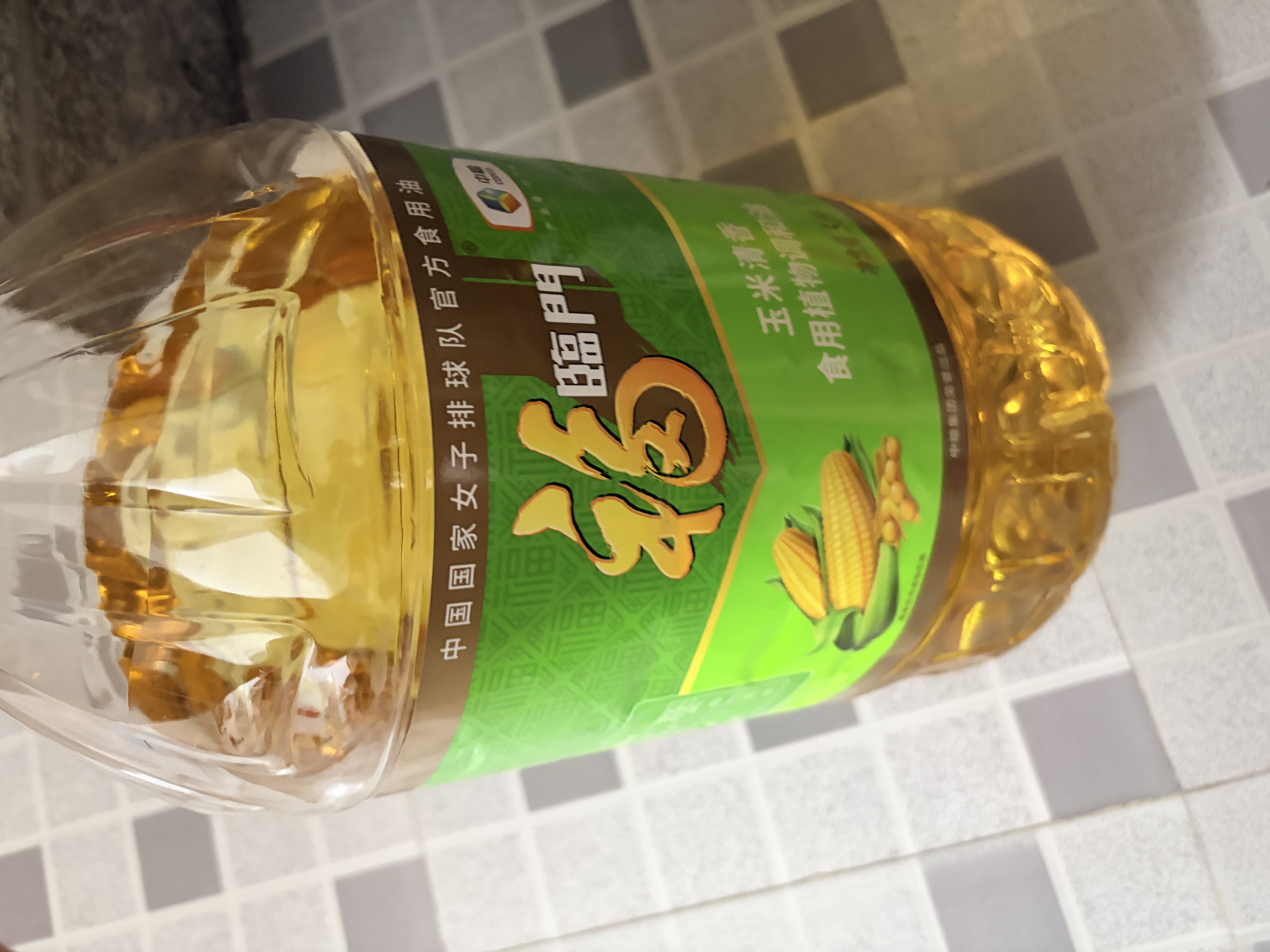 福临门食用油 玉米清香食用植物调和油5升 中粮出品新老包装随机发 实拍图