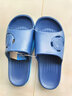 回力潮流运动拖鞋浴室内外时尚耐磨软底韩版沙滩凉拖鞋男HL0155-1蓝色41码 实拍图