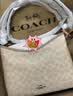 蔻驰（COACH）【品牌直供】新款女包LAUREL流浪包单肩斜挎沙黄CEY95生日礼物 实拍图