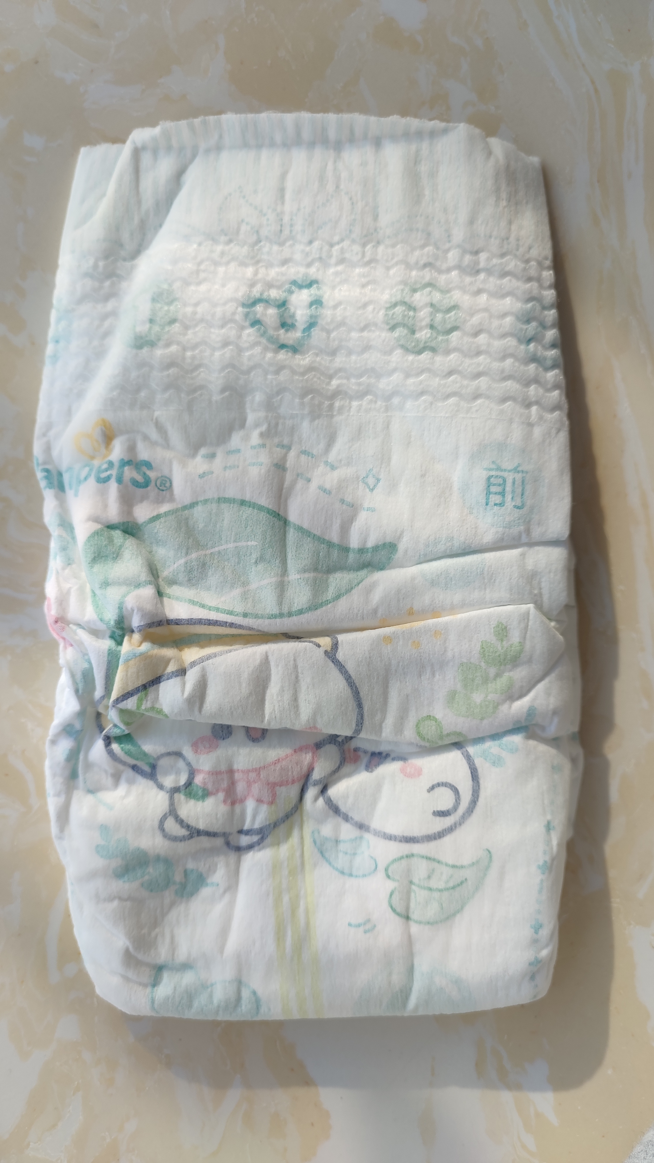 帮宝适新清新帮纸尿裤S60【超薄超能吸】透气干爽新生儿婴儿尿不湿尿裤 实拍图