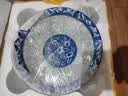 青花瓷8英寸斗碗家用颜值陶瓷餐具面碗汤碗瓷碗微波炉大碗鱼盘 2只青花瓷8英寸斗碗 实拍图