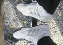 adidas ENTRAP美式校园风运动鞋少年感复古篮球风板鞋阿迪达斯   白色/金属暗银   43 实拍图