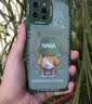 奶小鸭 适用苹果14promax手机壳 iphone14promax保护套全包硅胶防摔超薄创意卡通简约软壳男女款 石墨黑 实拍图
