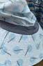 Kocotreekk树儿童帽子防紫外线宝宝披肩帽防晒帽男童女孩护颈遮阳帽灰 L 实拍图