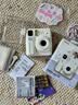 INSTAX富士instax立拍立得 一次成像相机 miniSE（mini7+升级款）白色 实拍图