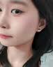 BJYLS999足银四叶草耳钉女士养耳洞纯银耳环银耳饰生日礼物送女友老婆 999足银四叶草耳钉一对【精美礼盒】 实拍图
