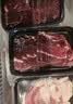 往来白丁 内蒙原切牛肉片套餐2斤净重 吊龙上脑雪花嫩胸肥牛卷涮火锅食材 实拍图