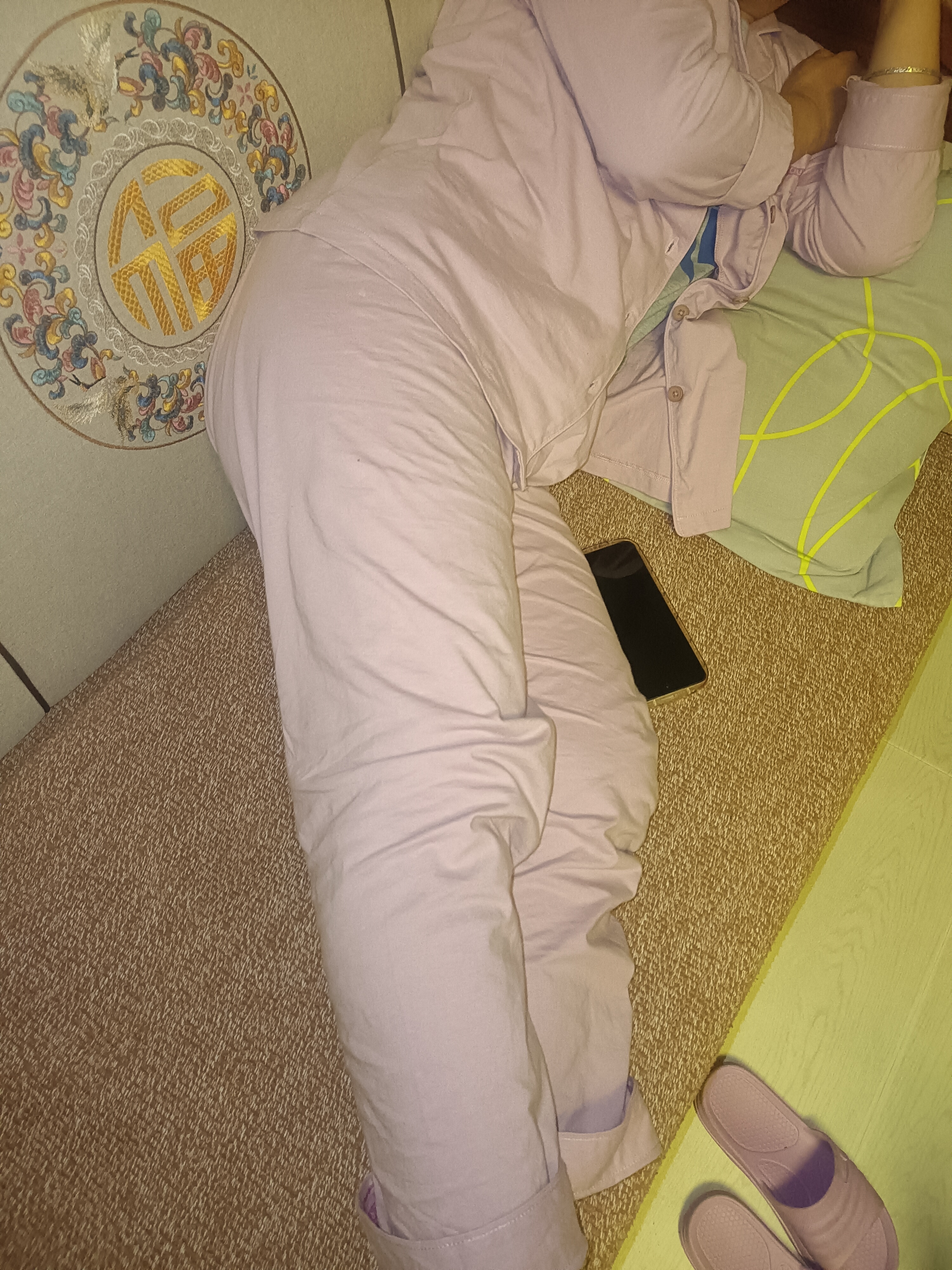 宜而爽【100%纯棉】睡衣女士秋冬季长袖空调家居服套装送老婆女友礼物 实拍图