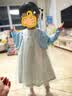巴拉巴拉女童连衣裙儿童裙子两件套宝宝公主裙甜美可爱清新文艺萌 粉蓝80004 100 实拍图