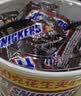士力架花生夹心巧克力 碗装23条460g 休闲零食 糖果 送礼物 能量棒 实拍图