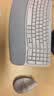 罗技（Logitech）Wave Keys人体工学键盘无线蓝牙办公平板ipad键盘Mac笔记本薄膜98配列键盘家用双模带掌托倾角支架 Wave Keys+Lift【粉色带2个接收器】 实拍图
