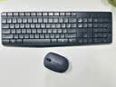 罗技（Logitech）MK235 键鼠套装 无线键鼠套装 办公键鼠套装  防泼溅防指纹 全尺寸 带无线2.4G接收器 黑 实拍图