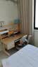 龙承匠人儿童学习桌椅套装J120实木可升降写字书桌中小学生6-18岁课桌椅子 【无灯】1.2米实木桌+吊柜+追背椅咖 赠学习大礼包 实拍图