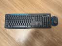 罗技（Logitech）MK275 键鼠套装 无线键鼠套装 办公键鼠套装 全尺寸 商务键鼠套装 带无线2.4G接收器 黑蓝色 实拍图