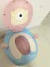 世纪宝贝（babyhood）儿童小马桶坐便器 婴幼儿便盆男女宝宝座便器PU软垫 卡洛红 实拍图