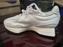 NEW BALANCE秋季男女同款运动复古厚底米白色休闲鞋327系列MS327FE 41.5 实拍图
