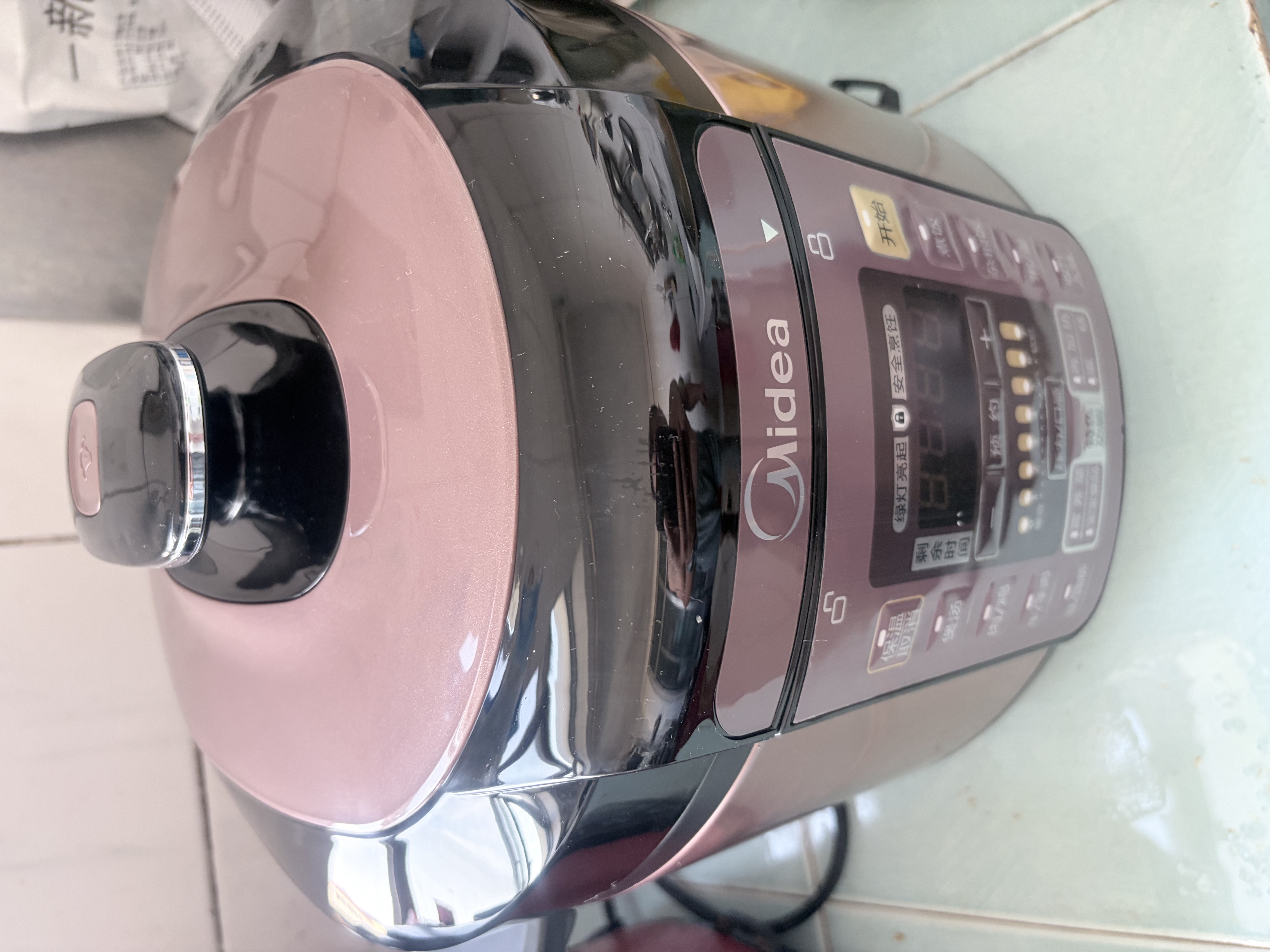 美的（Midea） 电压力锅电高压锅家用大容量多功能定时预约高压电饭煲电饭锅双胆 可煮饭粥炖肉煲汤2-3-5-8人用 尊享款 行业TOP【4-10人  双胆】 5L 实拍图