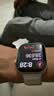 Apple/苹果/苹果 Watch Series 12 智能手表蜂窝版46毫米浅金色铝金属表壳沙砾色运动型表带S/M MJJ84CH/B 实拍图