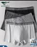 七匹狼男士内裤纯棉抗菌平角内裤男短裤裤头【银离子10A抗菌】2XL 实拍图