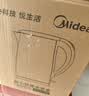 美的（Midea）电热水壶家用烧水壶食品级304不锈钢 1.7L大容量0涂层无缝内胆开水壶泡茶 MK-SH17M301 实拍图