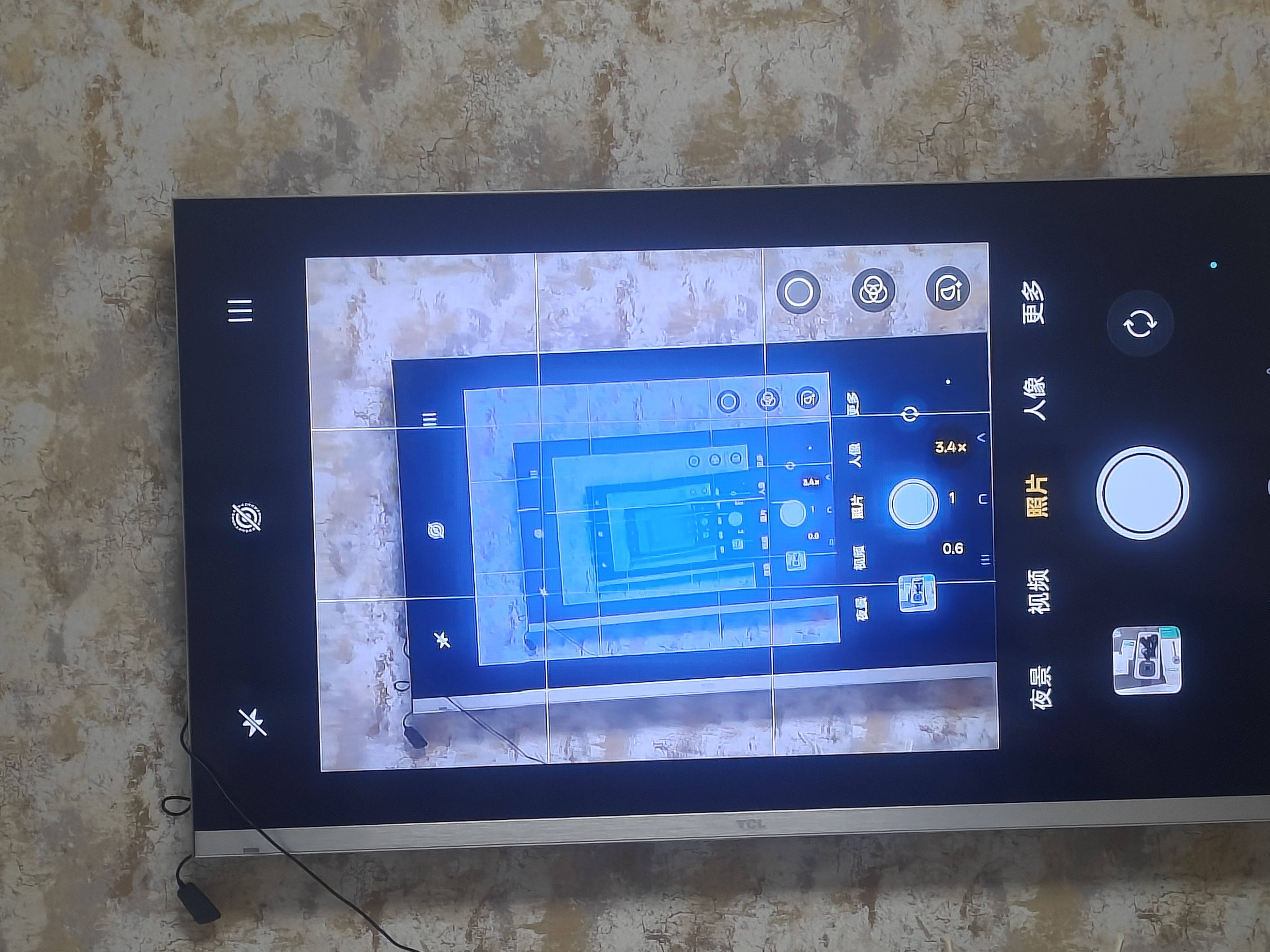 毕亚兹 手机无线投屏器5G+2.4双频传输协议音视频同屏器 支持苹果华为手机电脑接电视显示器投影仪 实拍图