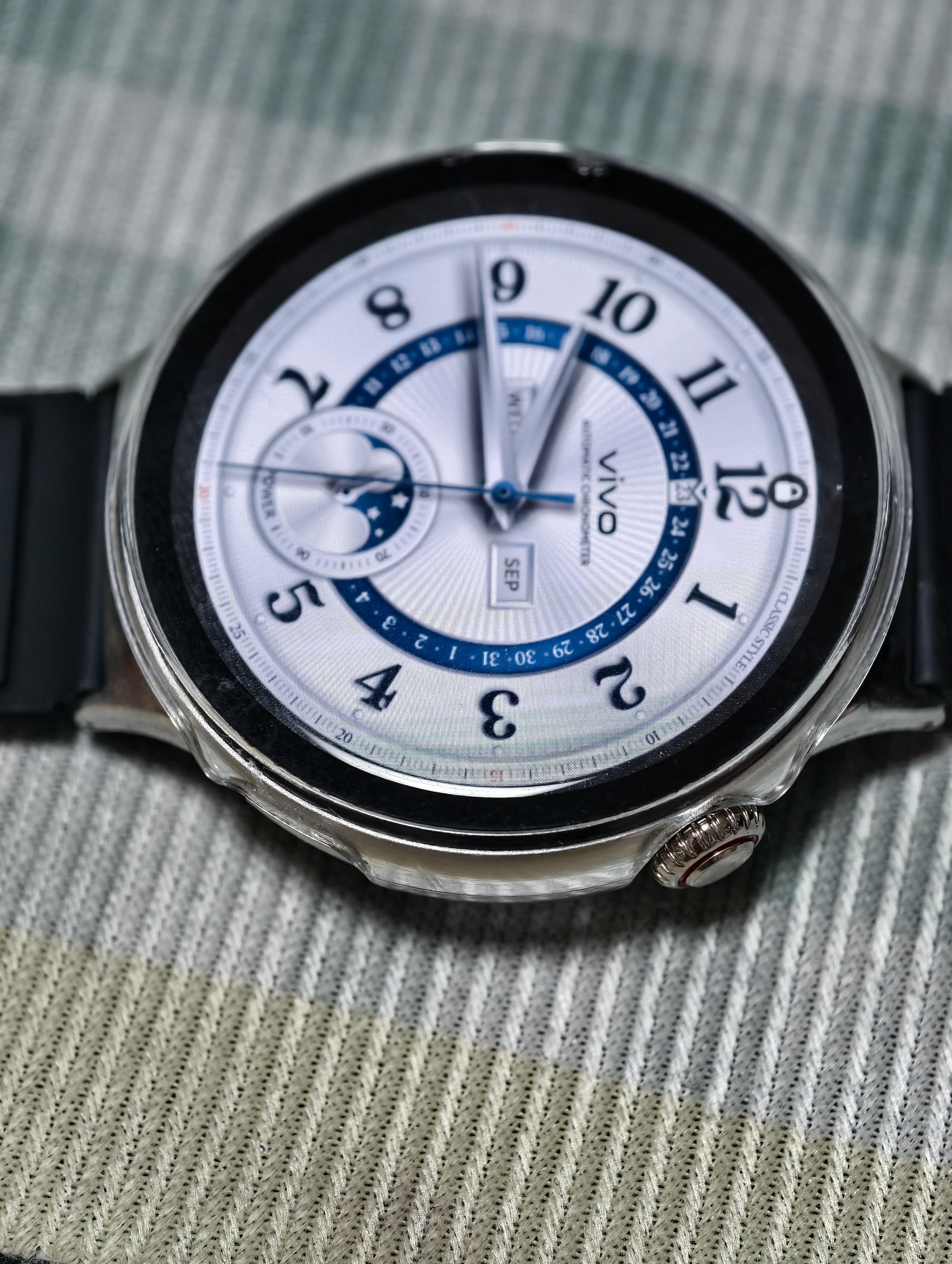 vivo WATCH 5 蓝牙 月光白 心脏健康 血压健康研究 全新蓝河操作系统 智能手表 礼物送女友 实拍图