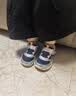 基诺浦儿童学步鞋春秋男女童机能鞋 透气百搭婴幼儿童鞋GW1803蓝夜 实拍图