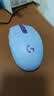罗技（G）G304/G304X 无线电竞游戏鼠标 轻质便携 FPS 打瓦 三角洲 无畏契约外设必备 吃鸡 CS2 G304紫色 实拍图