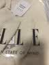 ELLE【100%绵羊毛】高领毛衣女2026春新款新年保暖内搭羊毛针织衫 米白（半高领升级版） M 实拍图