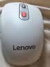 联想（Lenovo）无线蓝牙双模鼠标 便携办公鼠标 人体工程学设计 适用台式机一体机笔记本平板Howard Mouse 2022白 实拍图