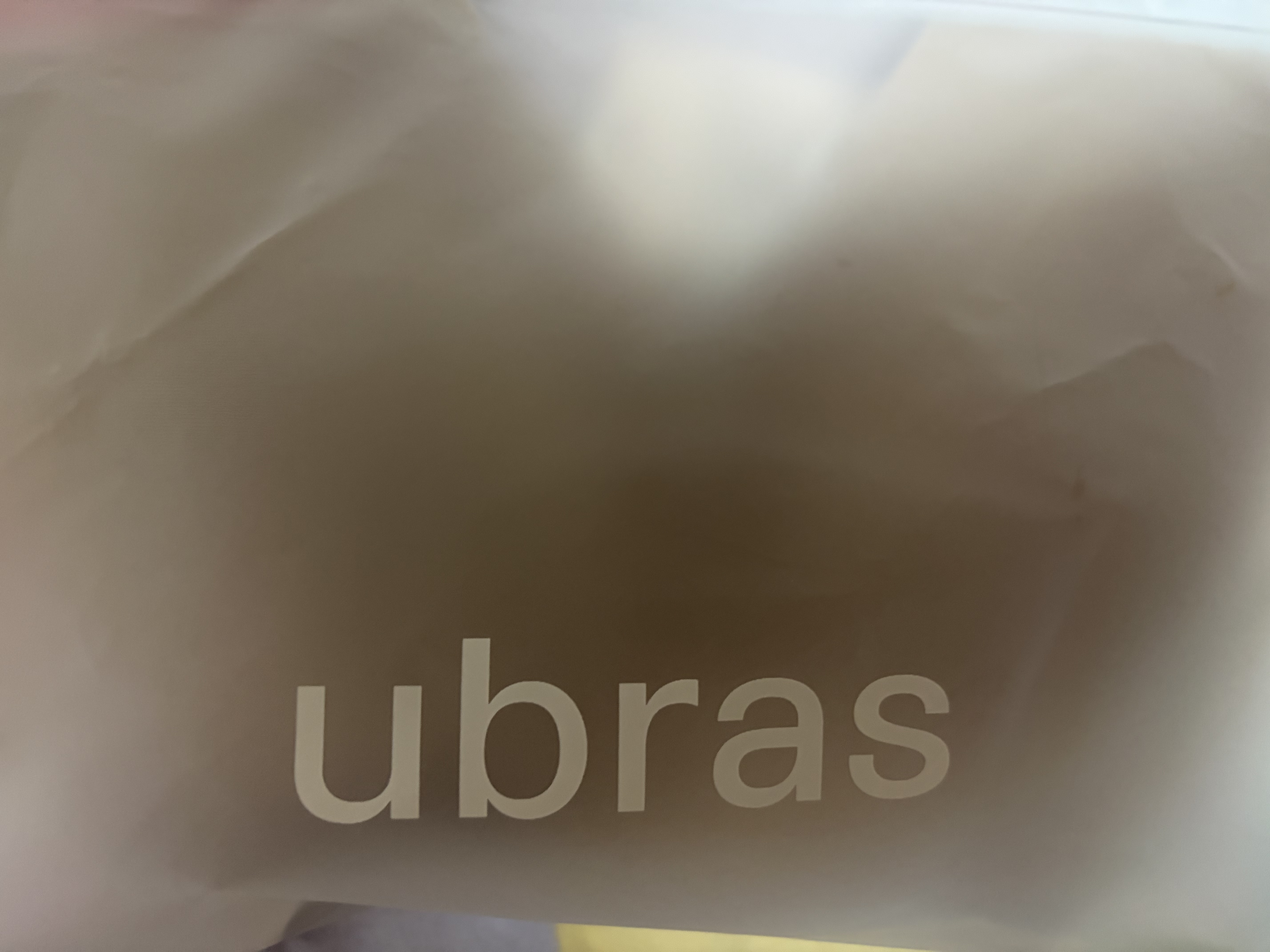 ubras【2件装】无尺码免拆内衣女V领后U背心无钢圈文胸罩无痕舒适包裹 隐形肤+奶盐蓝 均码 （A-C杯） 实拍图