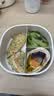 荣事达（Royalstar）电热饭盒加热饭盒免注水上班族热饭神器办公室轻音恒温小巧保温饭盒1.2L一层分格便当盒RFH208 实拍图