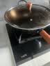王源吉铁锅炒锅精铸铁无涂层不沾炒菜锅具燃气灶电磁炉通用36cm 实拍图