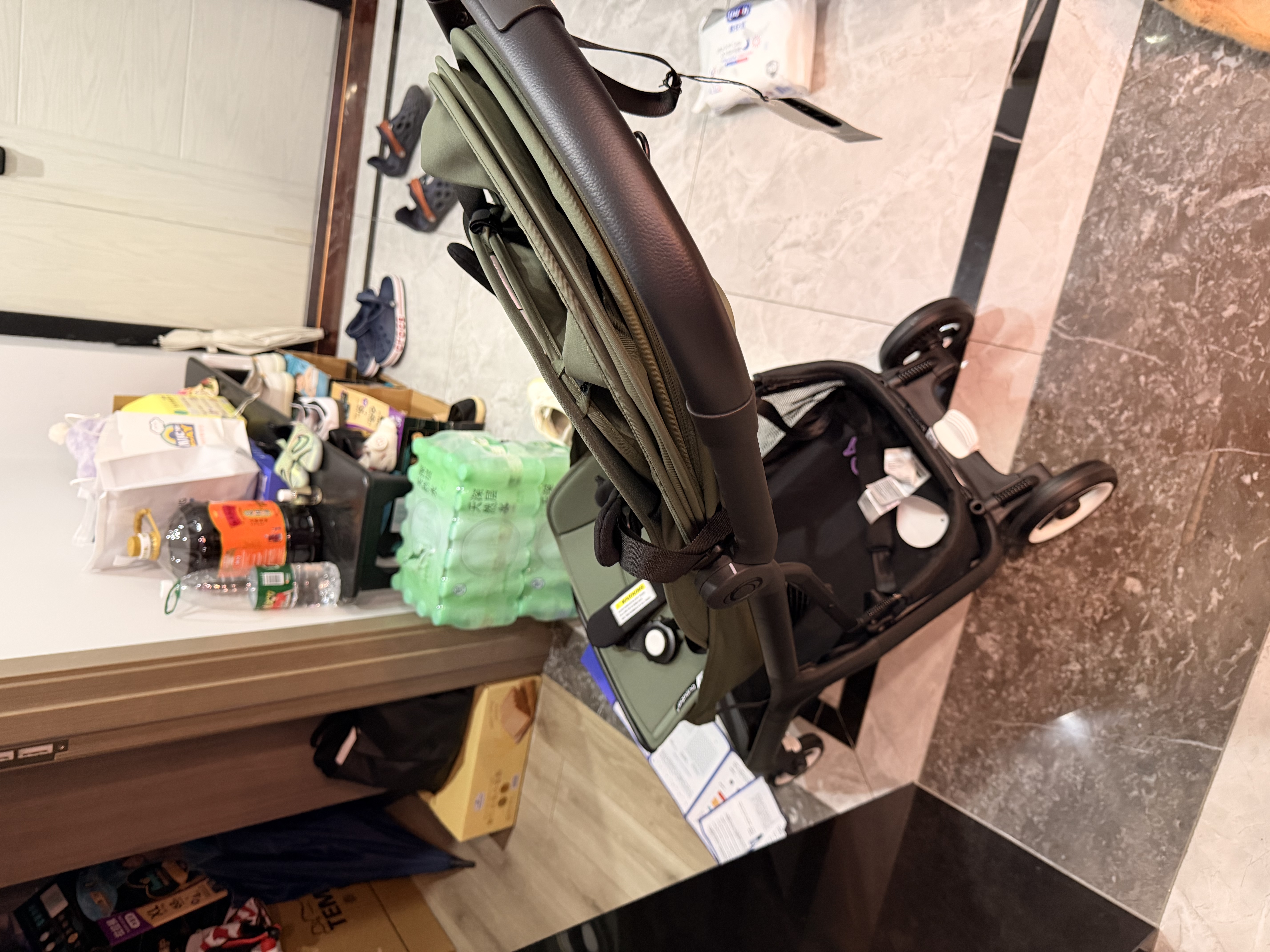 博格步（BUGABOO）Bugaboo Butterfly 博格步轻便婴儿推车多功能可登机 丛林绿 实拍图